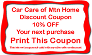 Car Care Discount Coupon